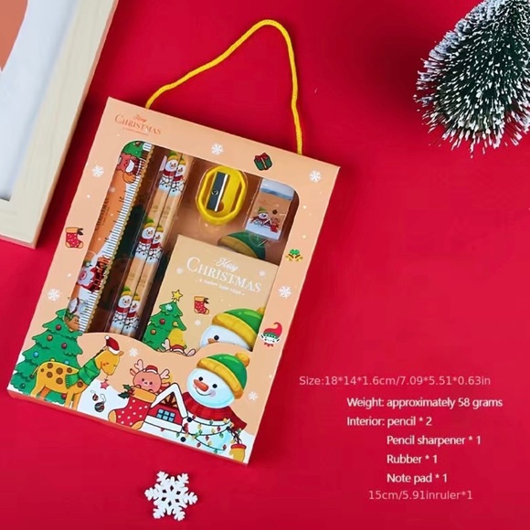 Office 2pcs Christmas Gift Stationery Set Desk Supplies Poshmark